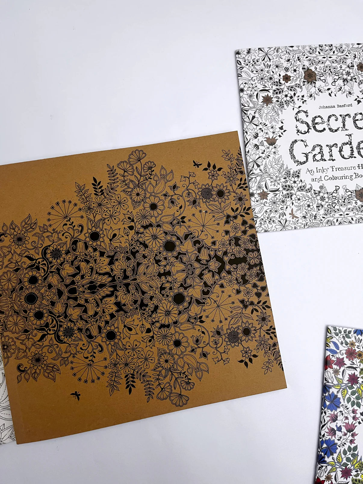 Large Secret Garden Coloring Book