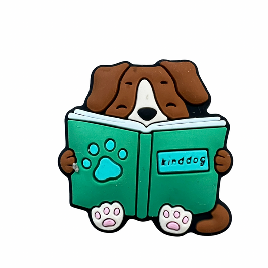 Dog with Book