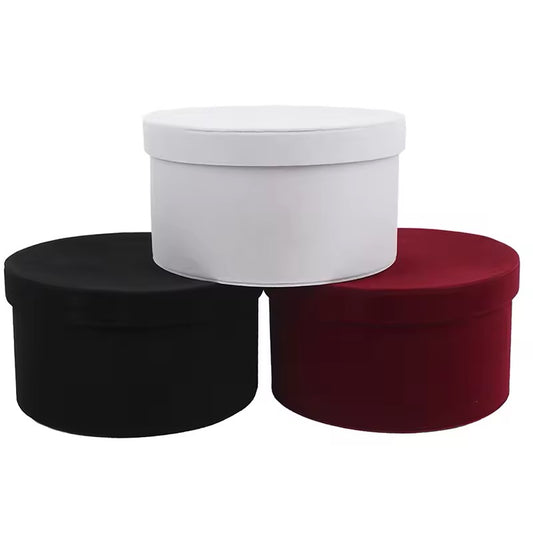 Round velvy Boxes