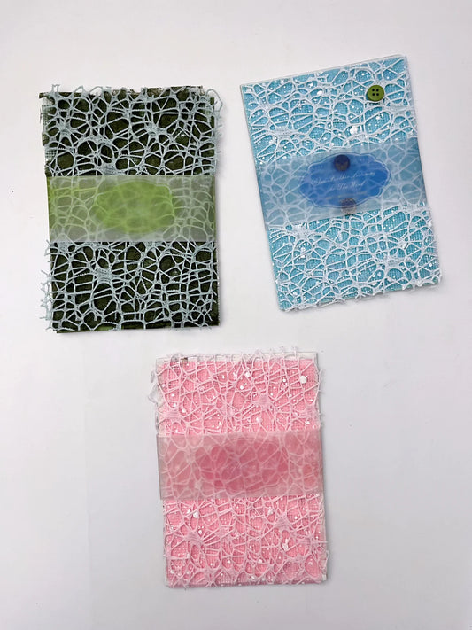 Vintage Lace Material Paper Set For Scrapbooking