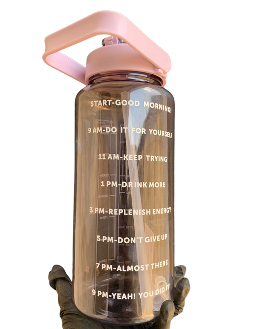 2 Litres Motivational Water Bottle
