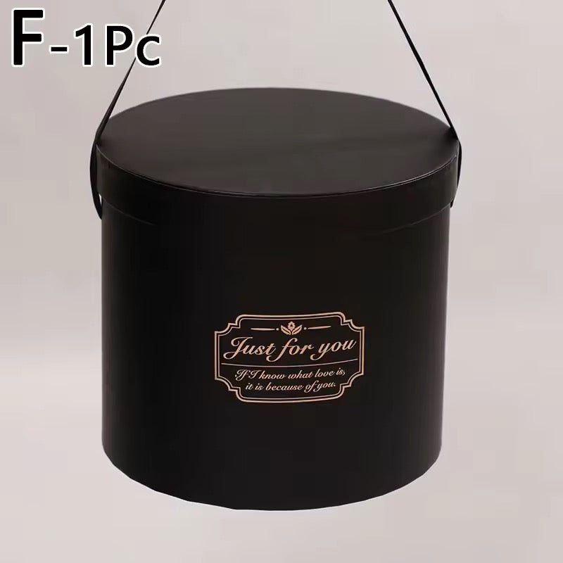 Round handled box
