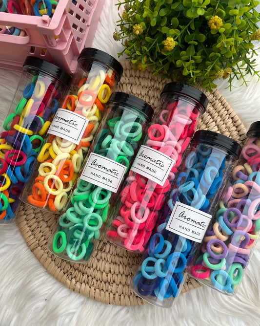 Tube hair tie combo mix