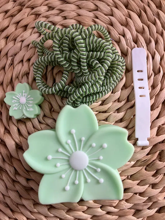2 Pin Green Daisy Charger Protective Case