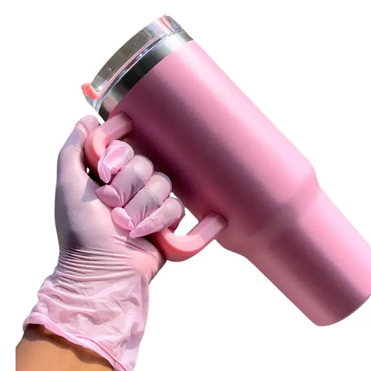 Pink Plain Tumbler