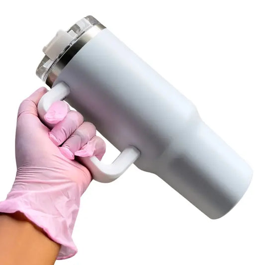 White  Plain Tumbler