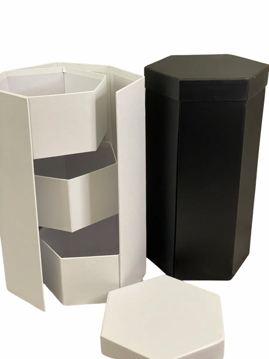Tall 3 Comparment Box