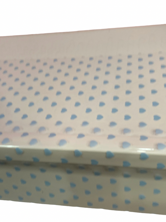 Small Hearts- Clear Paper