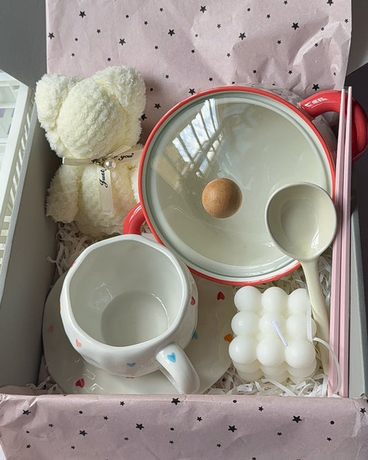 Soft bloomed gift set