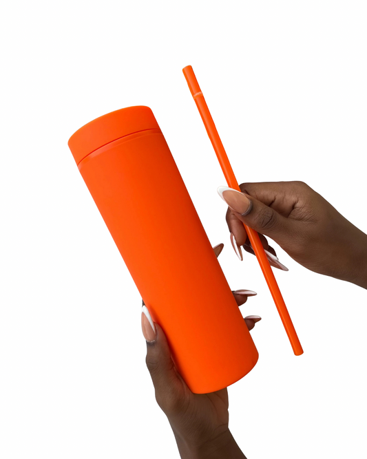 Matte Tumbler (Orange)