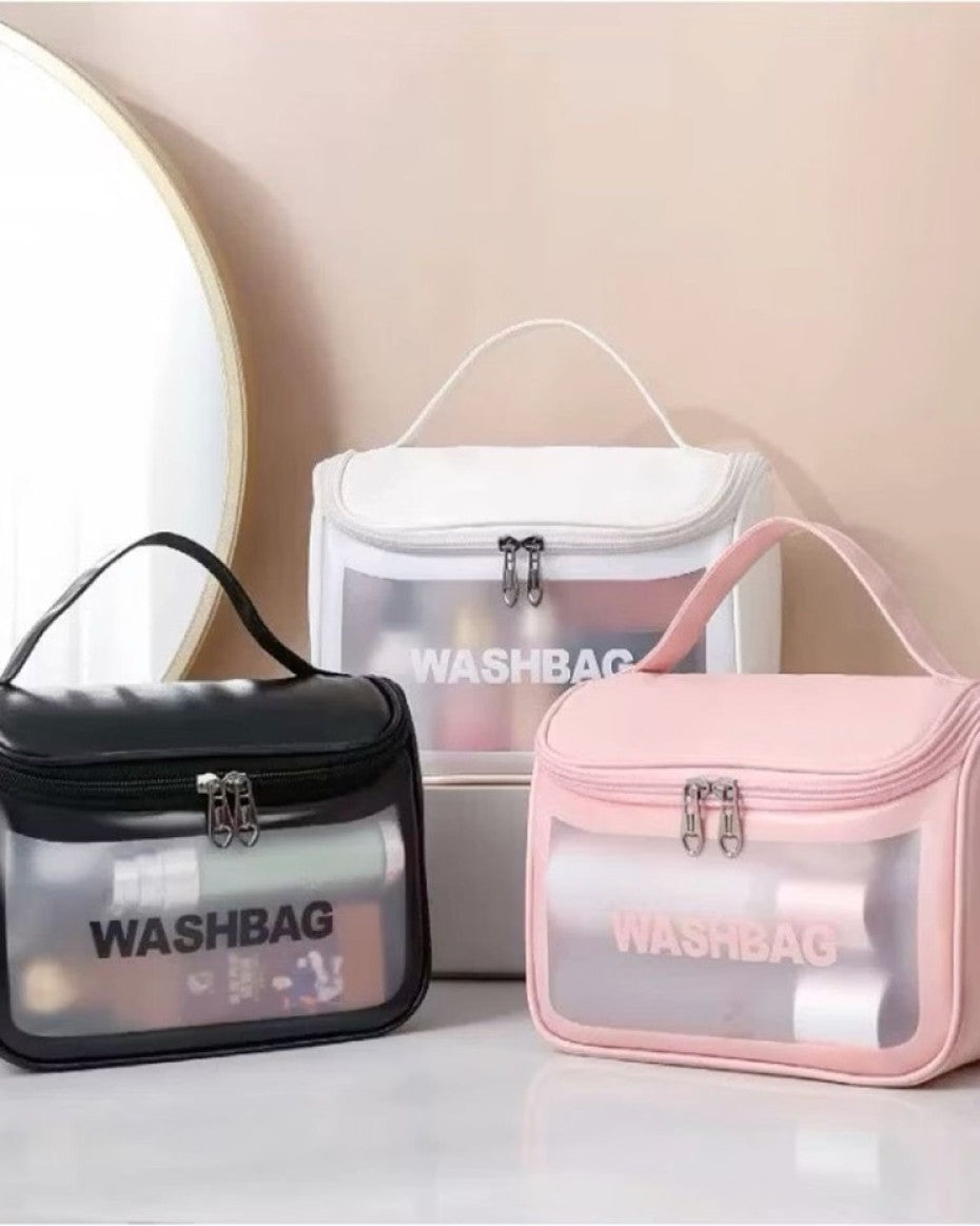 Cosmetics print make up bag
