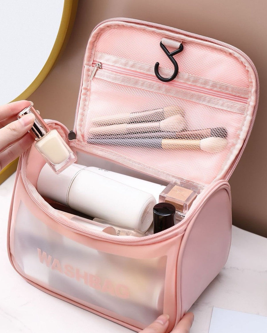 Cosmetics print make up bag