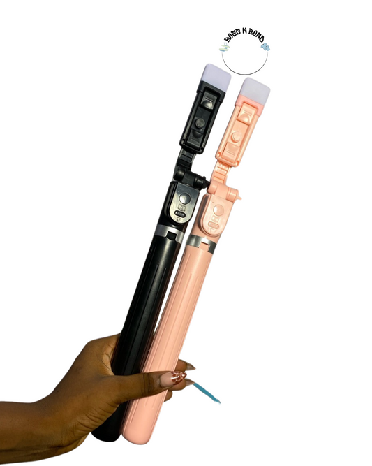 170cm Selfie Stick / Tripod + LED Light + Remote