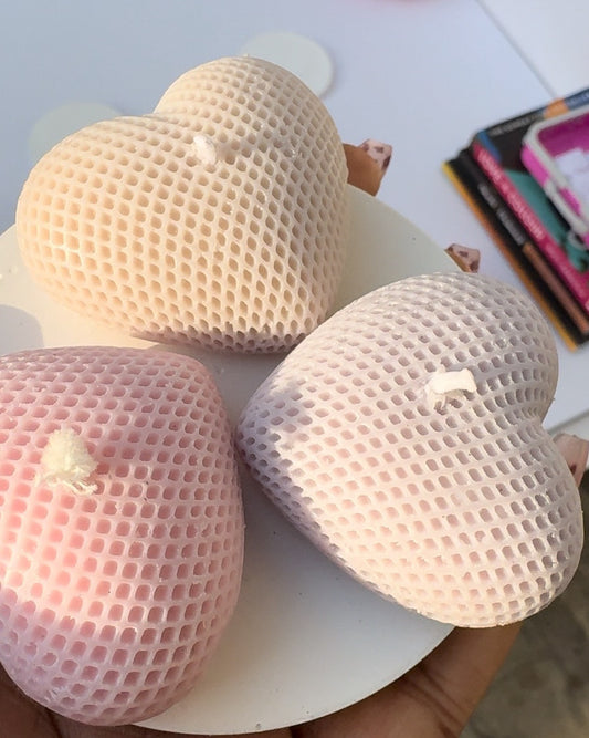 Heart Shape Scented Candle