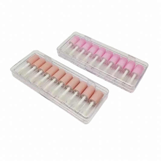 3mls Set Of 10 Mini Lipgloss Tube