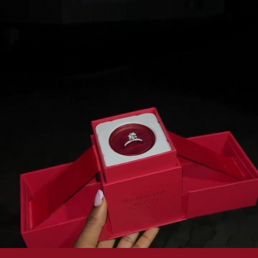 Gift Box + 925 Real Silver Ring
