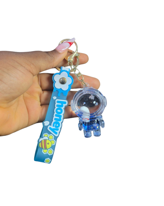 Blue Key Chain