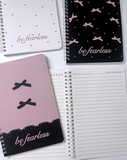 Fearless Spiral Lined Notebook / Journal
