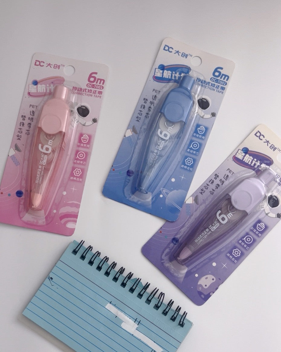 Retractable Correction Tape