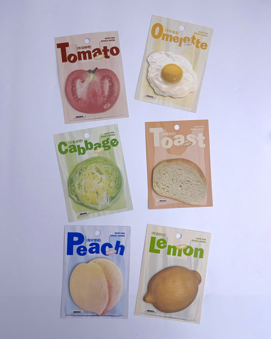 Fruits / Food Sticky Notes
