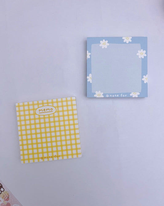 Colored Memo Sheets (100 Sheets Per Set)