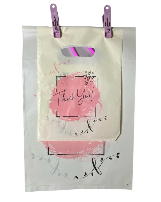20pcs Thank You Nylon With Handle