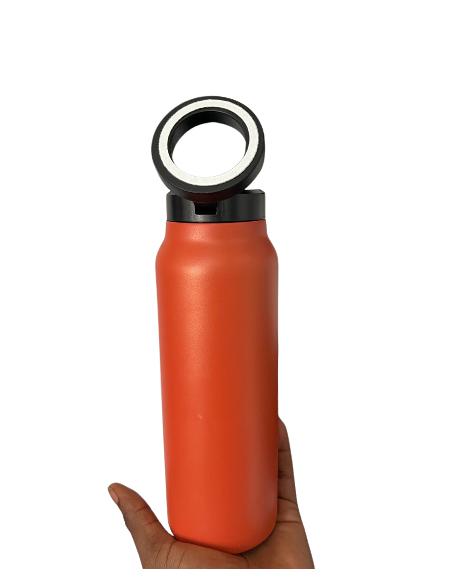Magnetic Vacuum Insulated Bottle (Orange)
