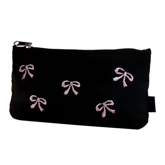 Pink Bow Pencil Case