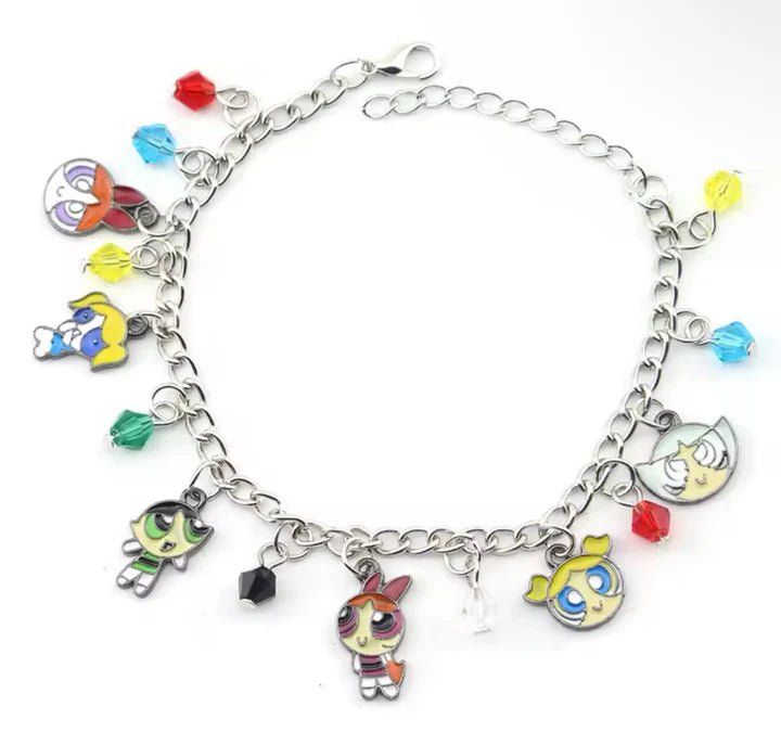power puff girls bracelet jewellery