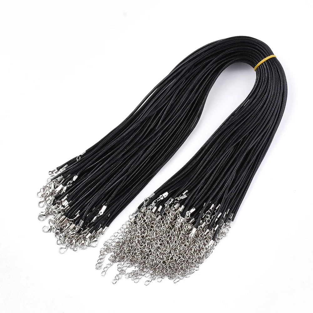 Cord Necklace - Black