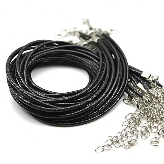 Cord Necklace - Black