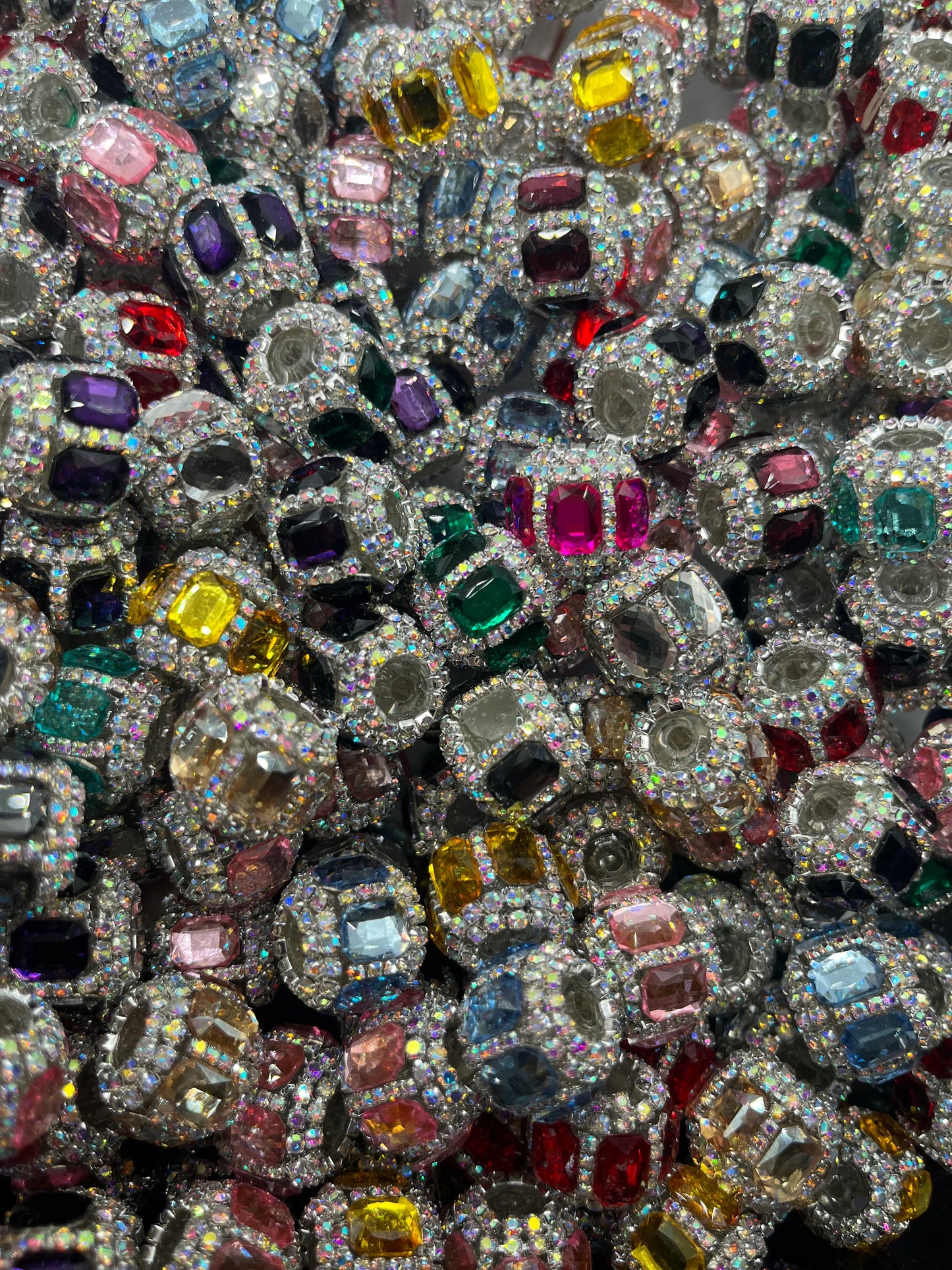 5pcs Bling Rhinestone Beads (Random Mix)