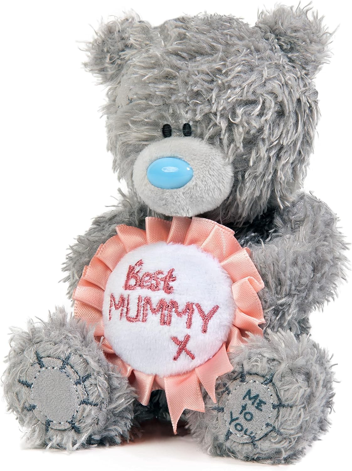 Plush Gray Teddy Bear
